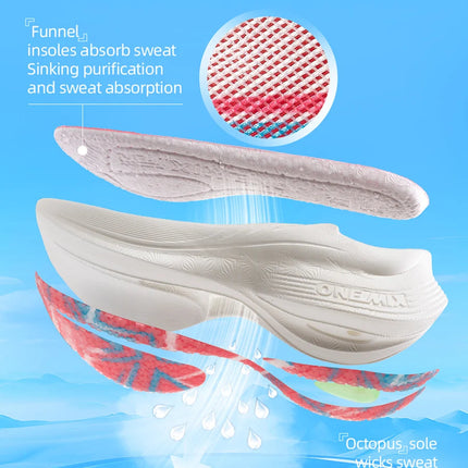 ONEMIX 2026 Tupo Nuove Scarpe da Corsa Marathon con Piastra in Carbonio, Supporto Stabile per Assorbimento degli Urti, Sneakers Ultraleggere con Rimbalzo platinumshop
