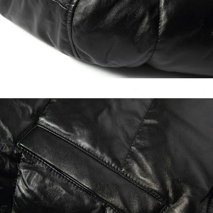 Men Jacket 2025 Men's Clothing Autumn Winter Down Jacket 5XL Real Sheepskin Clothes Thick Coat Male Ropa Hombre LXR384