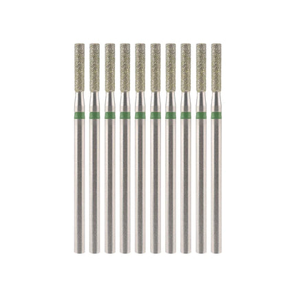 10Pcs Diamond Milling Cutter For Manicure Electric Nail Drill Bits Accessory Pedicure Machine Nail File Gel Remover Tool uñas Accesorios Y Herramientas
