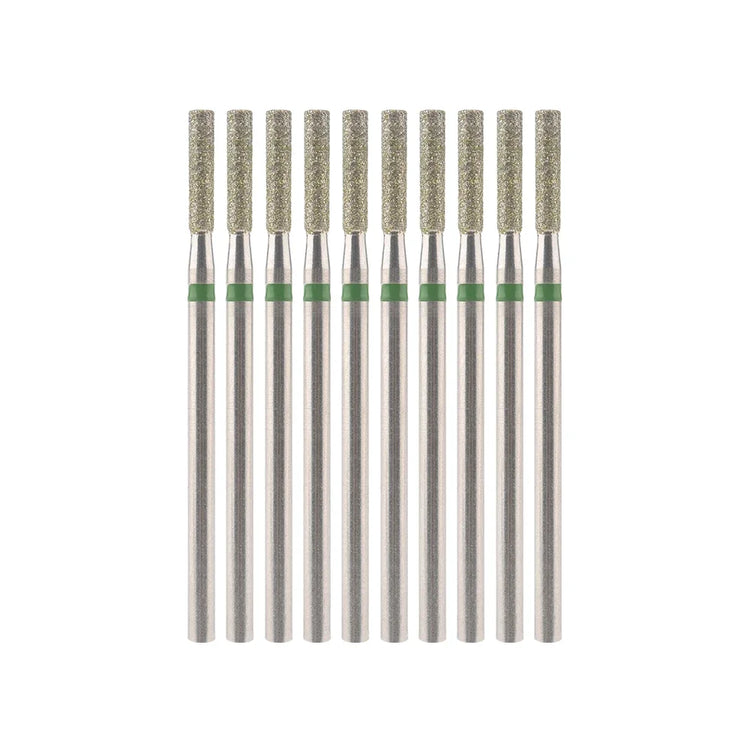 10Pcs Diamond Milling Cutter For Manicure Electric Nail Drill Bits Accessory Pedicure Machine Nail File Gel Remover Tool uñas Accesorios Y Herramientas