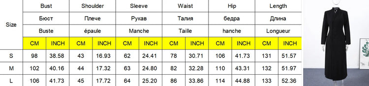 Women's Long Coat Slim V Neck Single Breasted Overcoats Shoulder Pad Maxi Jackets with Belt 2025 New Winter Lady Commute Outwear