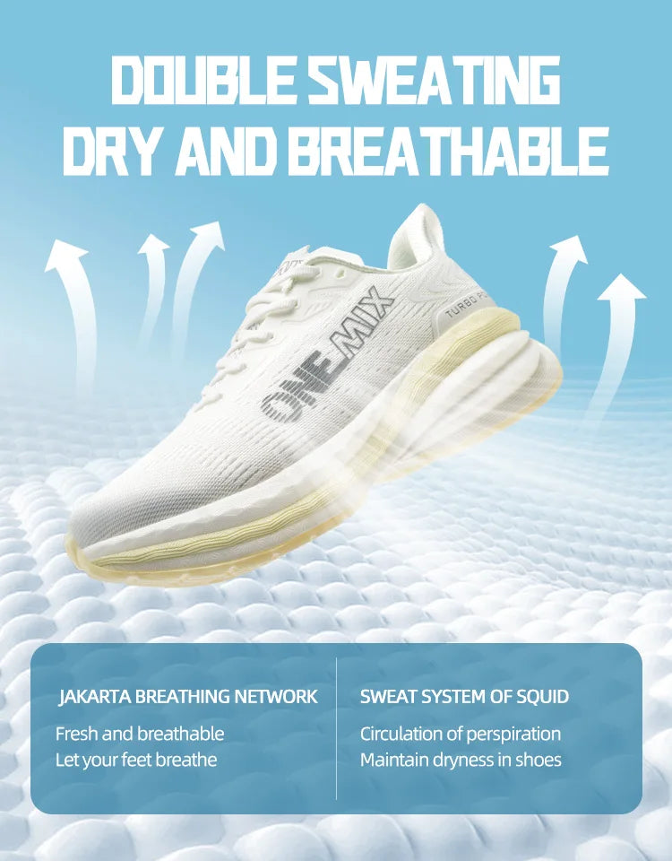 ONEMIX Scarpe da corsa per uomo Cuscino Scarpe da ginnastica per coppia atletica Scarpe sportive estive per esterni Scarpe da jogging da donna Scarpe da ginnastica da passeggio PlatiNum