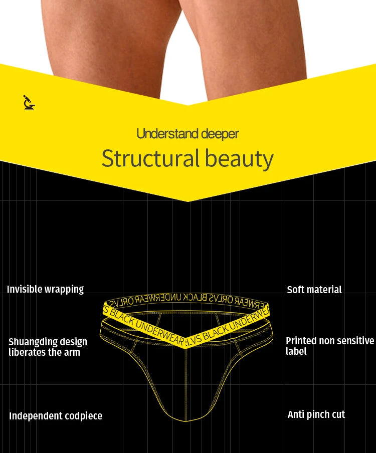 Gay Jockstrap Men Thong Sexy Panties Modal Mens Underwear Bikini Mens Thongs and G Strings Cuecas Sexys Homem Lingerie Sissy