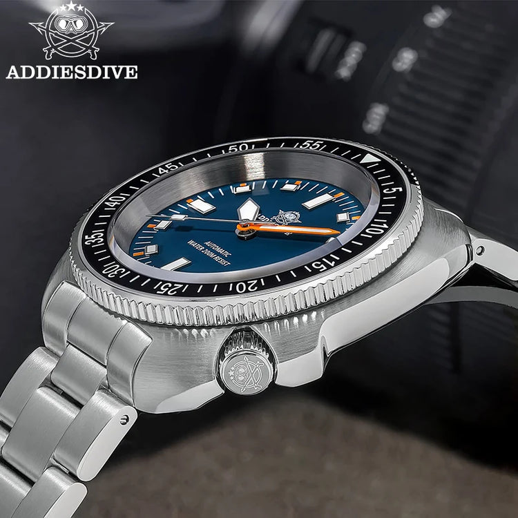 ADDIESDIVE 2025 NEW NH35A Automatic Mechanical Watches Watch For Man BGW9 Blue Luminous 20Bar Waterproof Sapphire Glass Japan