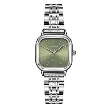 Orologio da donna di lusso Orologio da polso al quarzo da donna con cintura in acciaio alla moda delle migliori marche Montre Femme Bellissimi regali Orologi da donna di lusso platinumshop