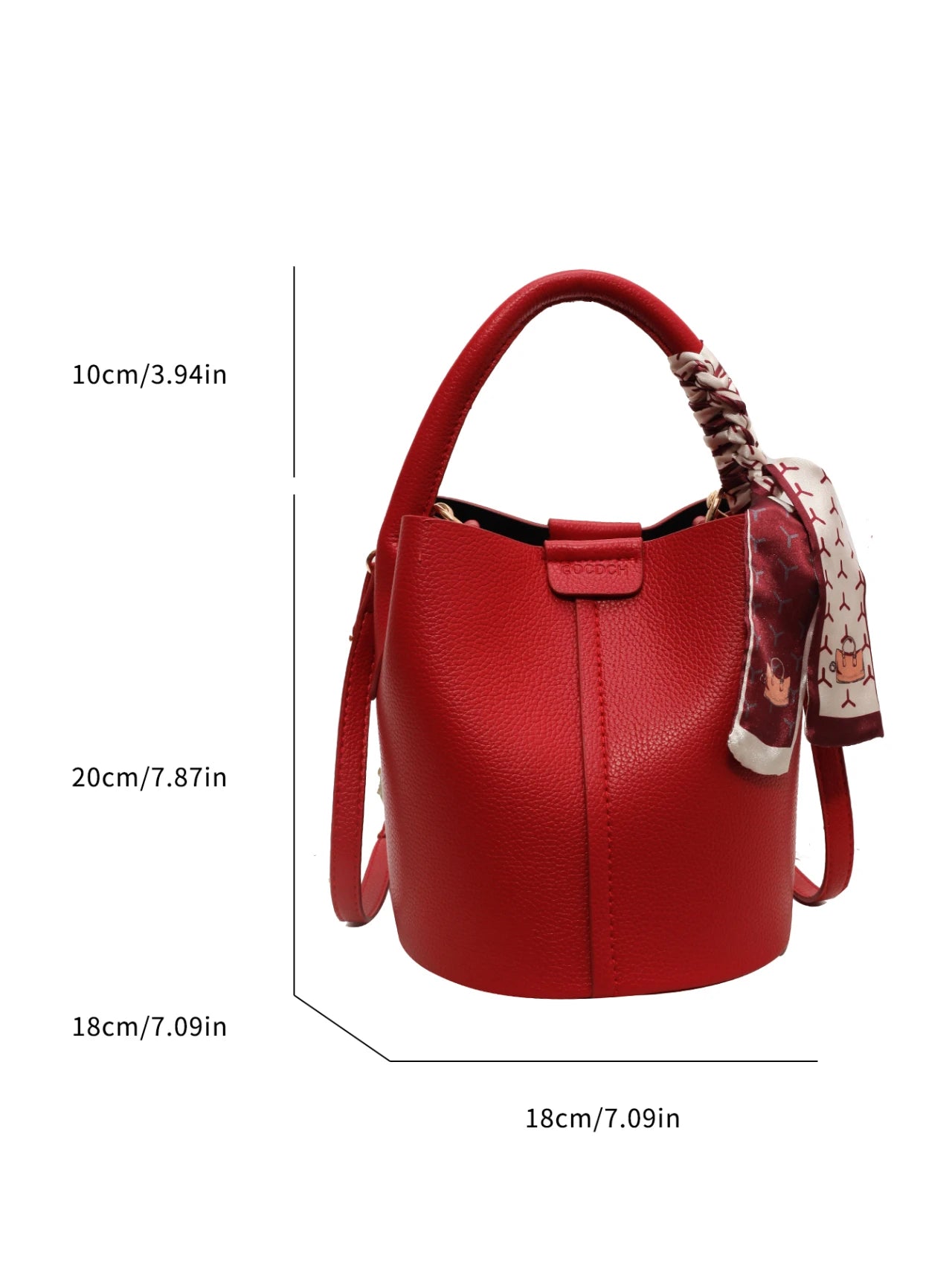 Vendita calda Semplicità Borsa a tracolla da donna di fascia alta Materiale Pu Borsa a secchiello versatile Borsa alla moda Pendolarismo