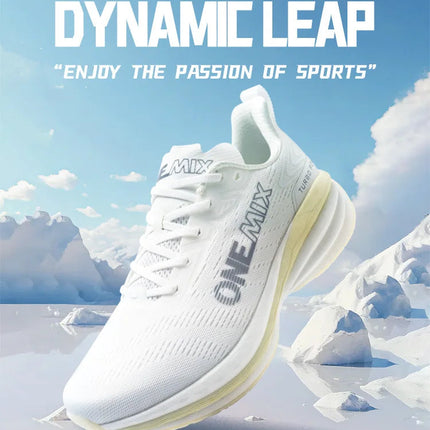 ONEMIX Scarpe da corsa per uomo Cuscino Scarpe da ginnastica per coppia atletica Scarpe sportive estive per esterni Scarpe da jogging da donna Scarpe da ginnastica da passeggio PlatiNum