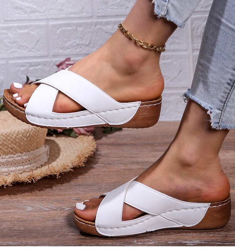 Sandali da Donna 2026: Scarpe Estive con Tacco, Casual per Interni ed Esterni, Ciabatte Estive con Tacco, Sandalias Mujer