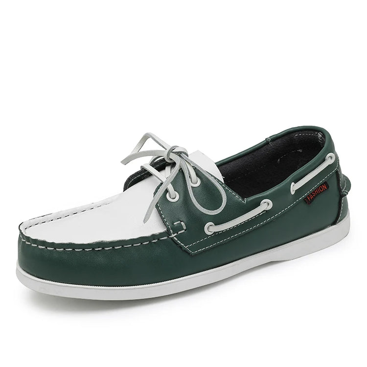Moda uomo scarpe da barca scarpe da ponte Casual in pelle 2023 mocassini primavera autunno Designer di marca di lusso antiscivolo vendita calda