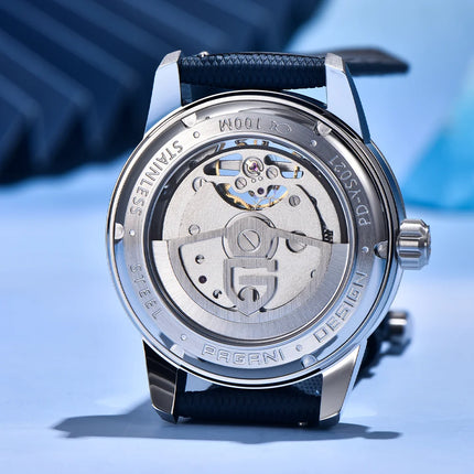 PAGANI DESIGN 41MM Orologio da uomo Orologio meccanico automatico di lusso Orologio da pilota impermeabile in acciaio inossidabile da 100 m PDYS021