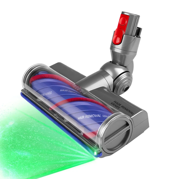 Upgraded For Dyson V7 V8 V10 V11 V15 Direct Drive Brush Head Nozzles Vacuum Cleaner Replaceable Parts Lights Anti Tangling Hair