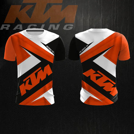 Men's Breathable Quick Dry T-Shirt for Outdoor Extreme Sports Cycling, 2026 Summer KTM Racing Team Model, Bestseller