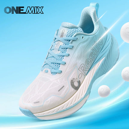 ONEMIX Scarpe da Corsa Leggere per Autunno, per Uomo e Donna, con Ammortizzazione Stabile e Resistenza agli Urti, Scarpe da Passeggio Sportive PlatiNum
