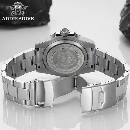 ADDIESDIVE Orologio automatico da uomo di lusso 8215 Orologio meccanico BGW9 Orologio da sub in vetro zaffiro luminoso Orologio analogico da uomo AD2503 platinumshop