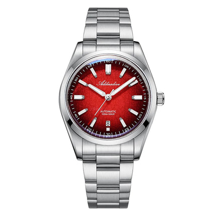 ADDIESDIVE New 2026 Luxury Men's Mechanic Quartz Analog Watch Super Luminous Steel Watch 10Bar Bubble Glass Personalized Watches