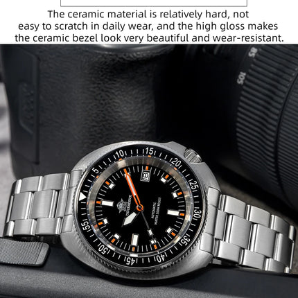 ADDIESDIVE 2025 NEW NH35A Automatic Mechanical Watches Watch For Man BGW9 Blue Luminous 20Bar Waterproof Sapphire Glass Japan