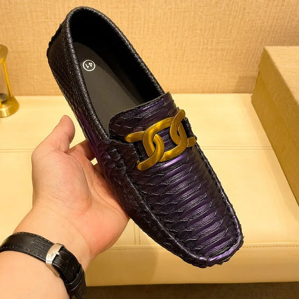 YRZL mocassini uomo scarpe Casual scarpe pigre fatte a mano mocassini da uomo mocassini traspiranti Slip on Big Size 48 mocassini da guida per uomo