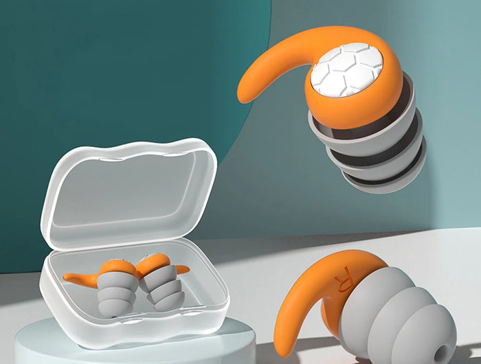 Tappi per le orecchie in Silicone tappi per le orecchie da nuoto impermeabili protezione per le orecchie con riduzione del rumore per le immersioni durante il sonno tappi per le orecchie in Gel di silice Nano morbido