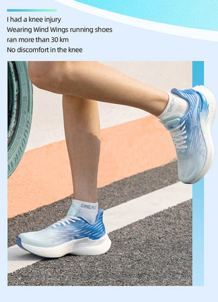 Onemix 2025 nuove scarpe da corsa veloci traspiranti uomo maratona sport casual scarpe sportive da donna uomo leggero corda per saltare all'aperto fitness PlatiNum
