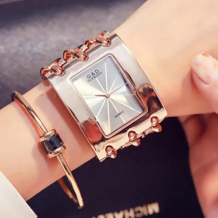 Orologio da donna di marca di lusso Abito con strass Orologi da polso da donna Eleganti orologi femminili in oro per le donne Montre Femme 2025 platinumshop