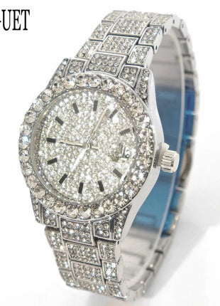 Orologio da Donna UNIGUET di Lusso alla Moda, Elegante Quadrante Piccolo con Diamanti Rosa, Mini Orologio da Polso al Quarzo Bling-Bling da Donna, Regalo platinumshop