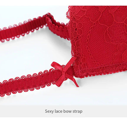 Sexy Women Simple Bra Women's Push Up 2cm Lace Bras for Women Plus Size Bra Lingerie Sponge Breast Bra Ladies Underwear