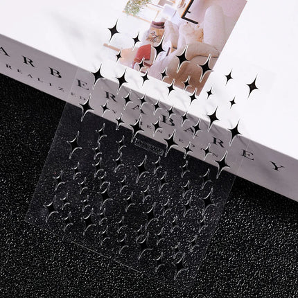 1PC 26-English Alphabet Number 3D Self-adhesive Nail Art Decal Sticker Word Small Letter Nail Decals Sticker Manicure Decoration