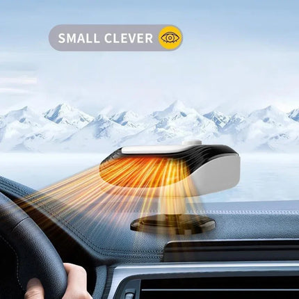 360° Rotation Winter Fast Car Heater 12V/24V Car Heater Fan Large Blowing Area Adjustable Wind Speed Windshield Defogging 2026