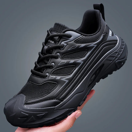 Leisure Walk Men's Sneakers Summer Mesh Shoes Lightweight Male Casual Shoes Breathable Walking Shoes Treking Footwear Trainers