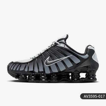 Scarpe da corsa Nike Authentic Shox TL da uomo con colonna d'aria ammortizzata sportiva AV3595-100