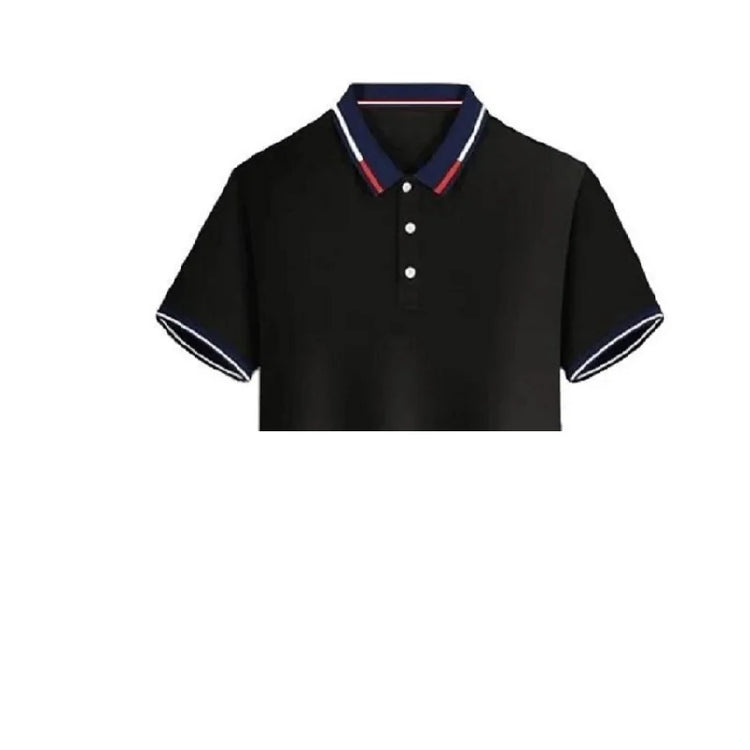 Top a maniche corte da uomo T-shirt casual quotidiana a maniche corte con risvolto casual a maniche corte T-shirt casual da uomo