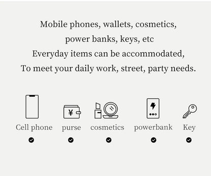 LA FESTIN Original Bags for Women Handbags Designer Luxury Bag Shoulder Bag Square Bag Crossbody Bags Autumn and Winter Bags