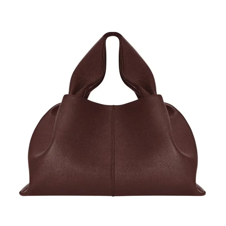 Borsa a Tracolla da Donna di Alta Gamma Autunno/Inverno 2025 – Design con Motivo Lychee e Tracolla a Nuvola
