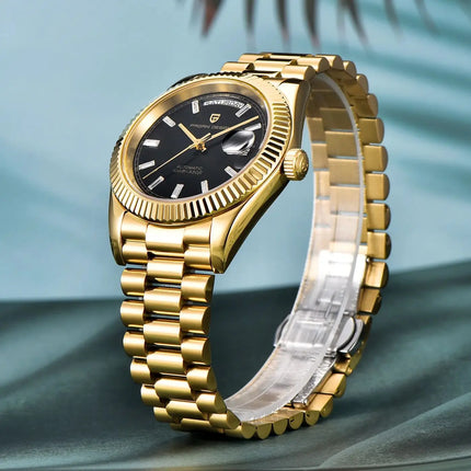 PAGANI DESIGN 2025 Nuova Data Settimana 40MM Orologi da uomo Marchio di lusso in oro Orologio automatico da uomo Orologio da polso meccanico impermeabile da uomo