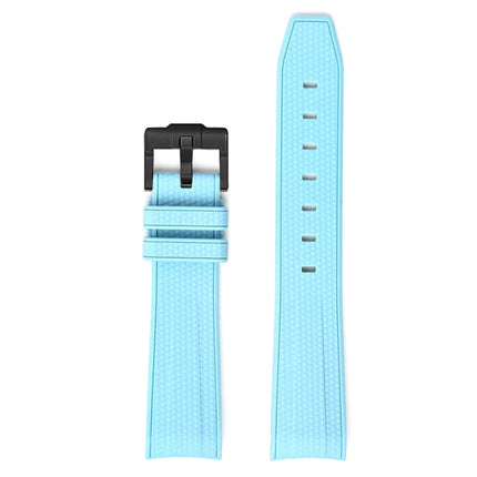 Cinturino in gomma per Swatch X Omega Joint MoonSwatch Cinturino sportivo impermeabile da 20 mm Cinturino con estremità curva in silicone per uomo donna platinumshop