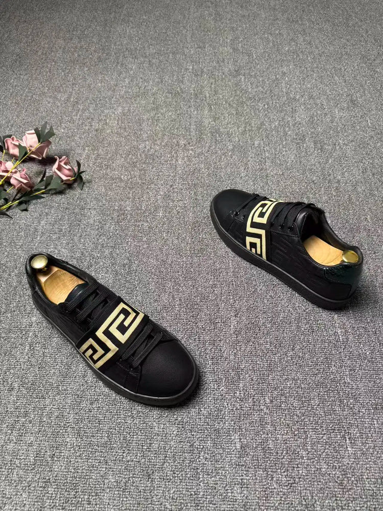 European Station New Fashion Versatile Trend Men's Board Shoes Low Top Casual Shoes