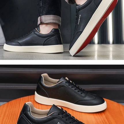 Casual Shoes Loafers British Leather Sneakers Flats Shoes Classic Men Leather Shoes Spring Summer New Trendy Designer Loafers