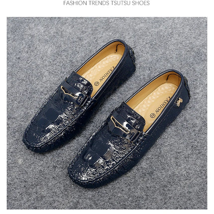 Scarpe Italiane Formali da Uomo, Mocassini in Pelle Fatti a Mano, Scarpe Casual Eleganti Slip-on, Comode Calzature di Lusso per Uomo
