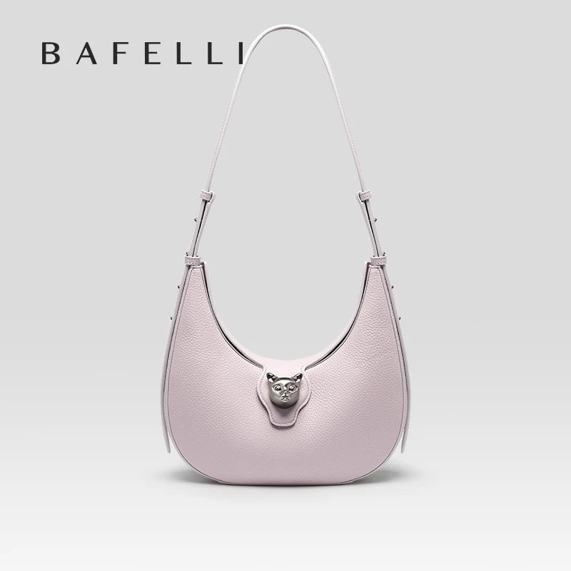 BAFELLI 2025 NUOVA BORSA DA DONNA CAT SERIE IN GENUINO IN PELLE MARCA DI Lusso FASHION STILE RETRO Spalla HOBOS FLAP BORSE FEMALE