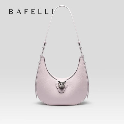 BAFELLI 2025 NUOVA BORSA DA DONNA CAT SERIE IN GENUINO IN PELLE MARCA DI Lusso FASHION STILE RETRO Spalla HOBOS FLAP BORSE FEMALE