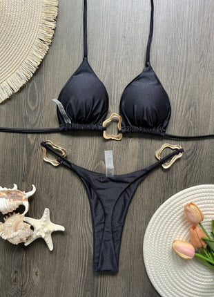 Micro Bikini Sexy da Donna, Costumi da Bagno Femminili, Set Bikini Push-Up, Abbigliamento da Spiaggia, Biquini Brasiliano PlatiNum