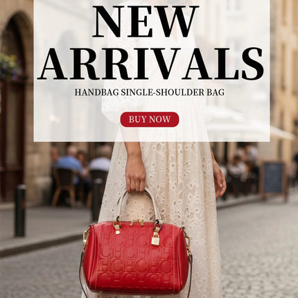 CH Autumn/Winter Christmas Fashion PU Material Lock Lock Design Women's Crossbody Bag 2025 Designer New Handbag Trendy Brand PlatiNum