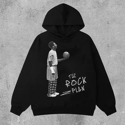 Men's casual street basketball hooded sweatshirt, unisex sweatshirt, new basketball frame is Gone Kobe Bryant, youth street fash PlatiNum