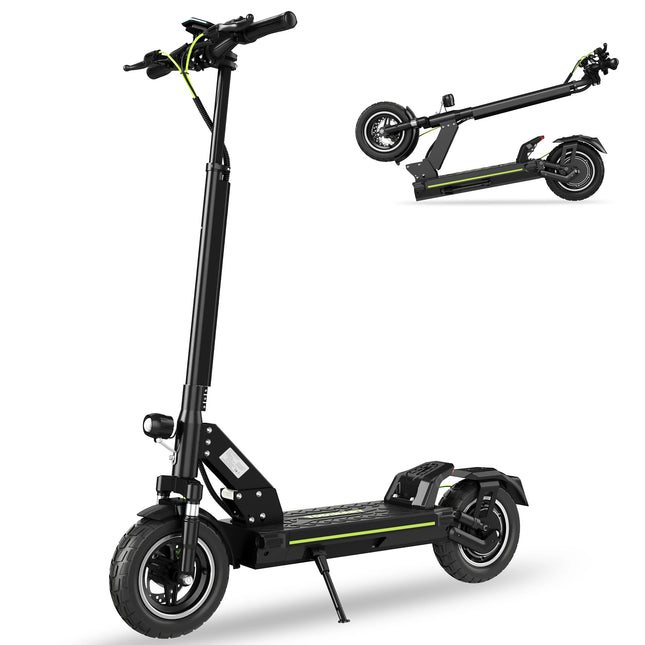 Monopattino Elettrico per Adulti TODIMART, E-Scooter Urbano, Batteria 48V 10.4Ah, Motore 500W, Velocità 45km/h, Autonomia 30-45km, Monopattino Elettrico Pieghevole Portatile per Pendolari
