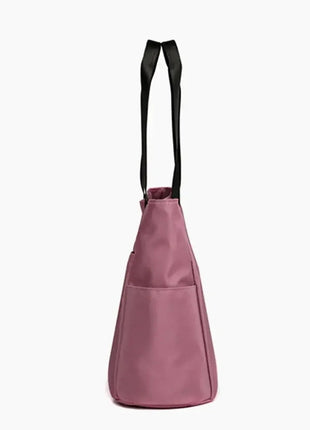 High Quality Large Capacity Handbag Tote Bags Lightweight Waterproof Nylon Shoulder Bag For Work School And Travel Shoulder Bags PlatiNum