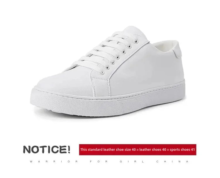 New Men Casual Sports Vulcanized Shoes Comfortable Fashionable Flat Heeled Leather Shoes Outdoor Driving Travel Brand Shoes Men