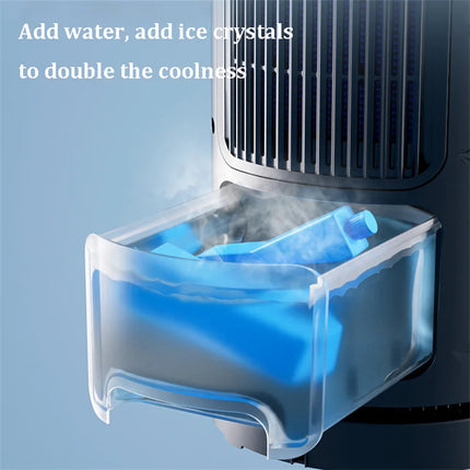 Ventilatore senza lama Ventilatore per aria condizionata Ventola di raffreddamento ad acqua Umidificazione e refrigerazione Ventilatore a torre d'acqua verticale Condizionatore d'aria