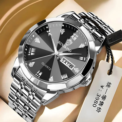 Orologi al Quarzo Retrò da Uomo, Regalo di Moda per Uomo, Regalo di Compleanno, Stile Classico, Orologio da Polso con Display Analogico per Adulti