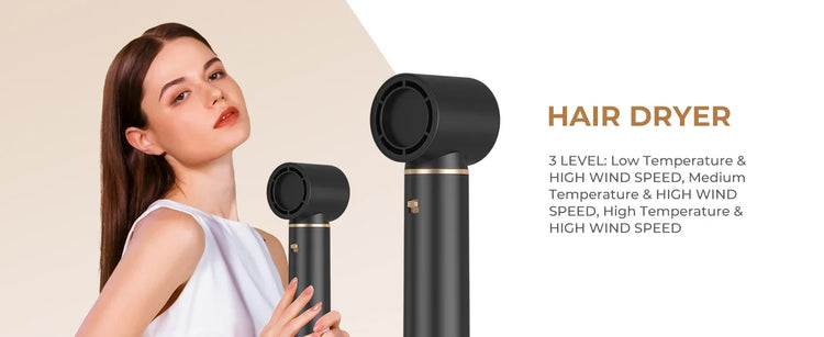 1000W Hair Dryer 5 in 1 Electric Comb Negative Ion Straightener Comb Curling Iron Detachable Multifunctional Heating Brush Hair Dryer