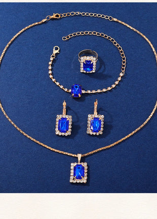 Orologi da donna quadrati di moda di lusso Orologio da polso al quarzo da donna di marca Classico semplice Femme Cinturino in pelle blu Relogio Feminino platinumshop